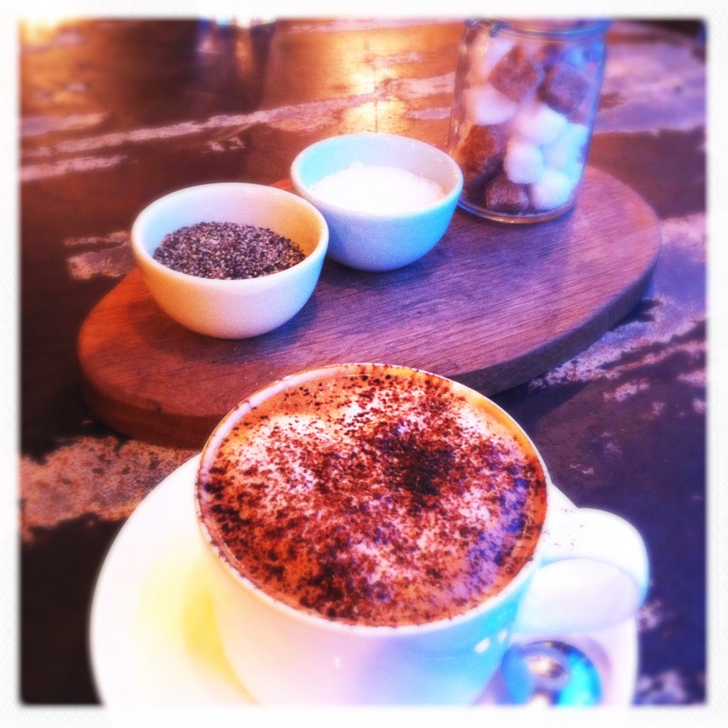 Obsessed with Jamie Oliver, so we had to go to his cafe