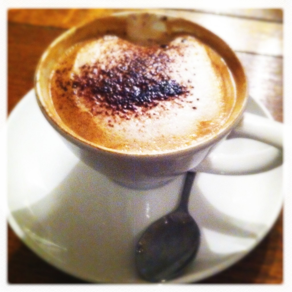 Cappuccino? Yes.