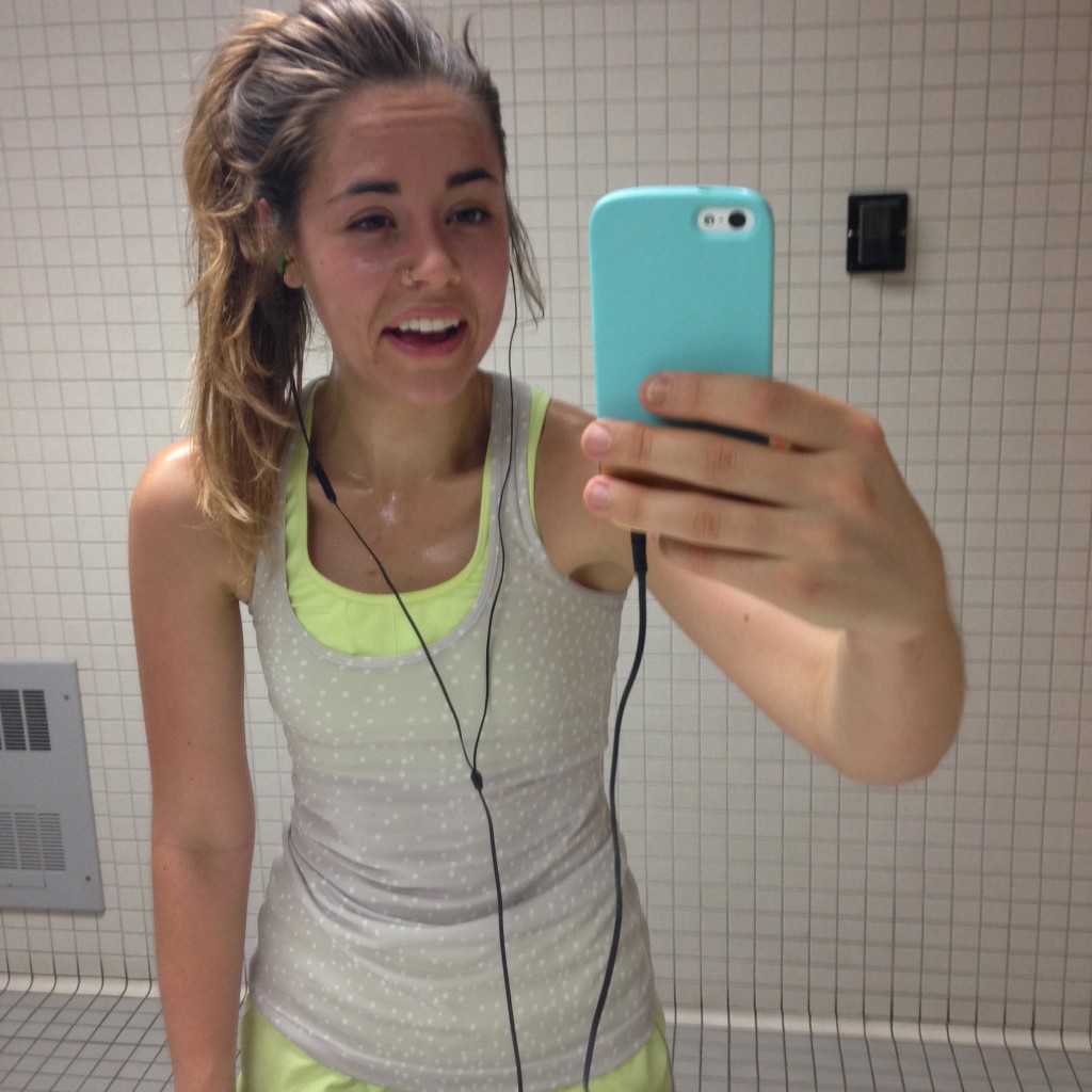 Sweaty Selfie