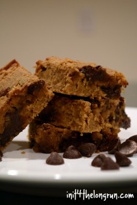 Almond Butter Blondies