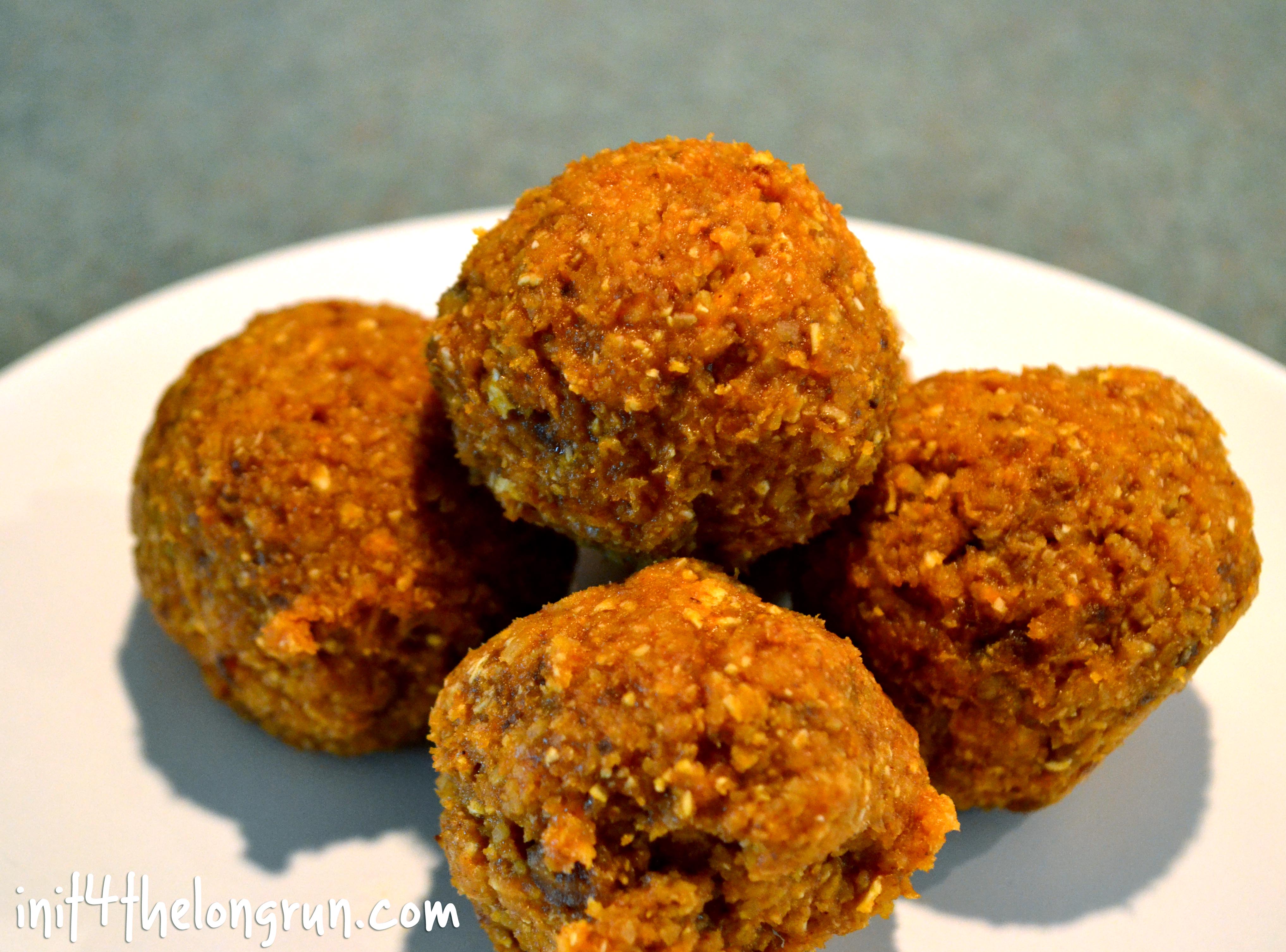 Pumpkin Spice Energy Bites