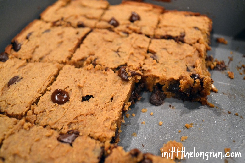 Almond Butter Blondies