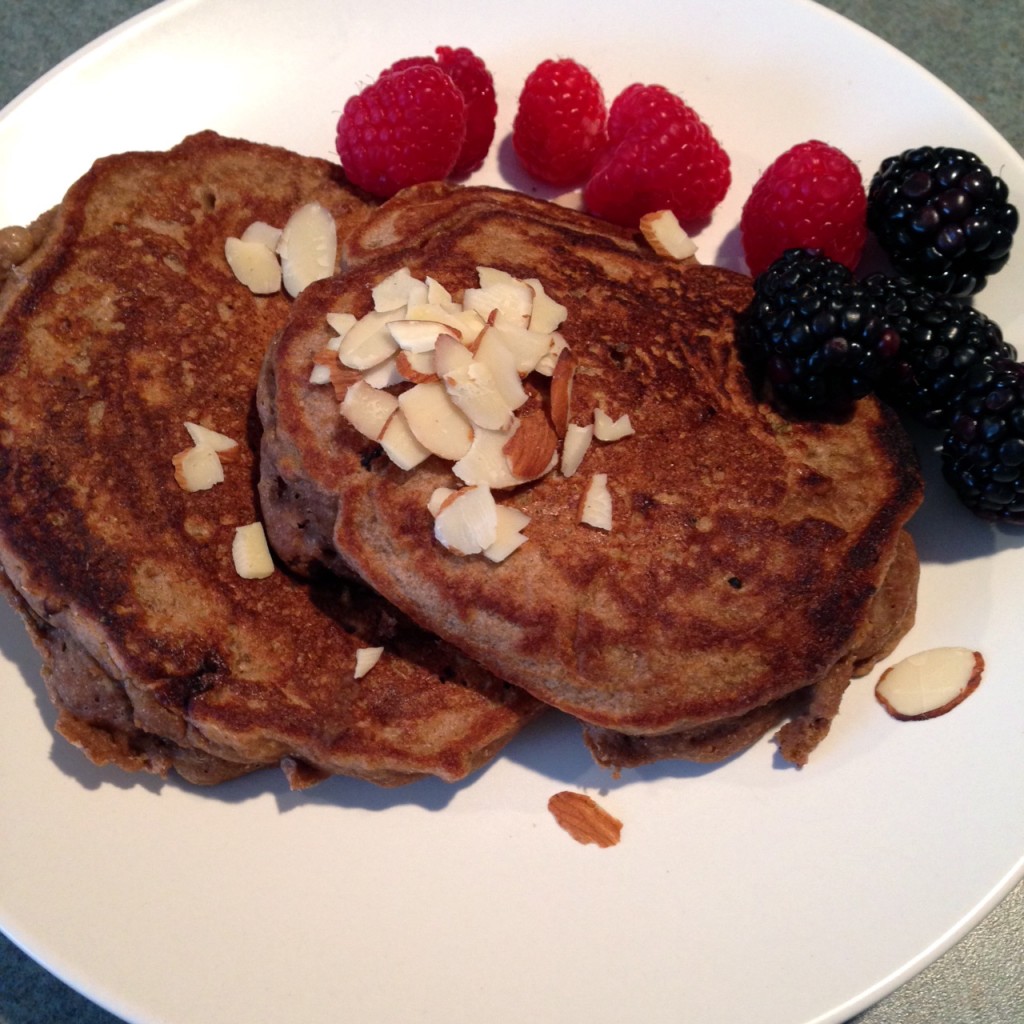 whole wheat pancakes
