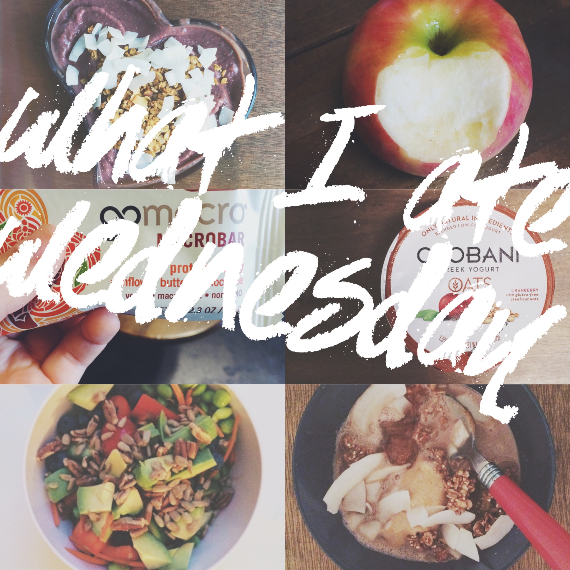What I Ate Wednesday Vegetarian