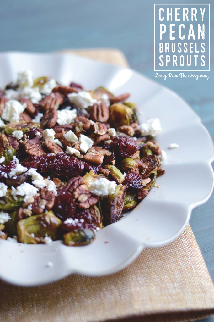 Vegetarian Thanksgiving Brussels Sprouts