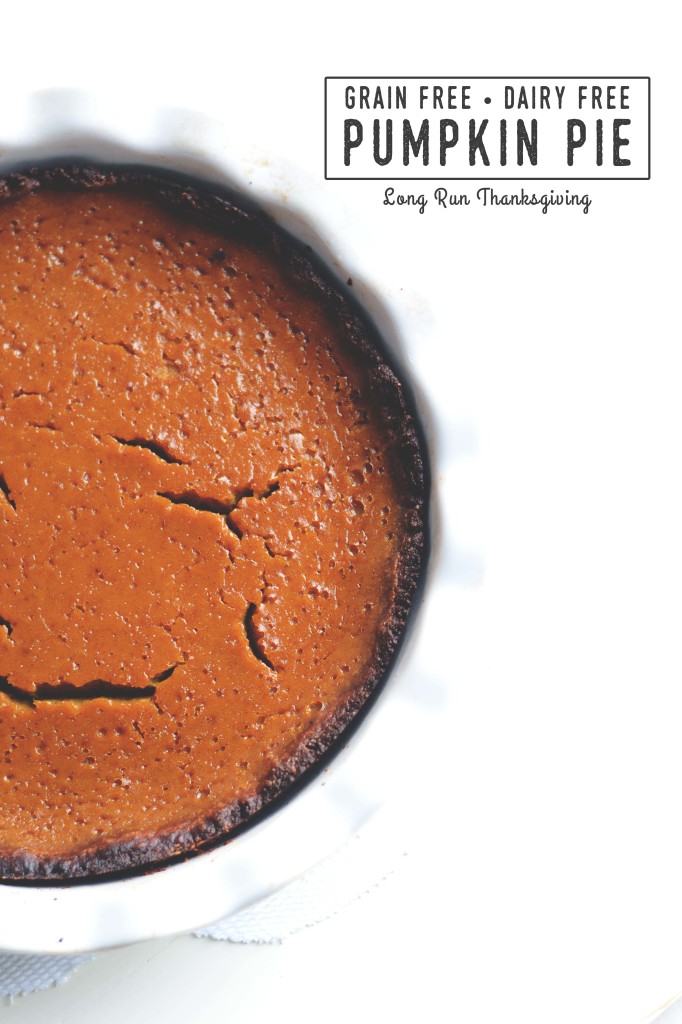 Dairy Free Pumpkin Pie