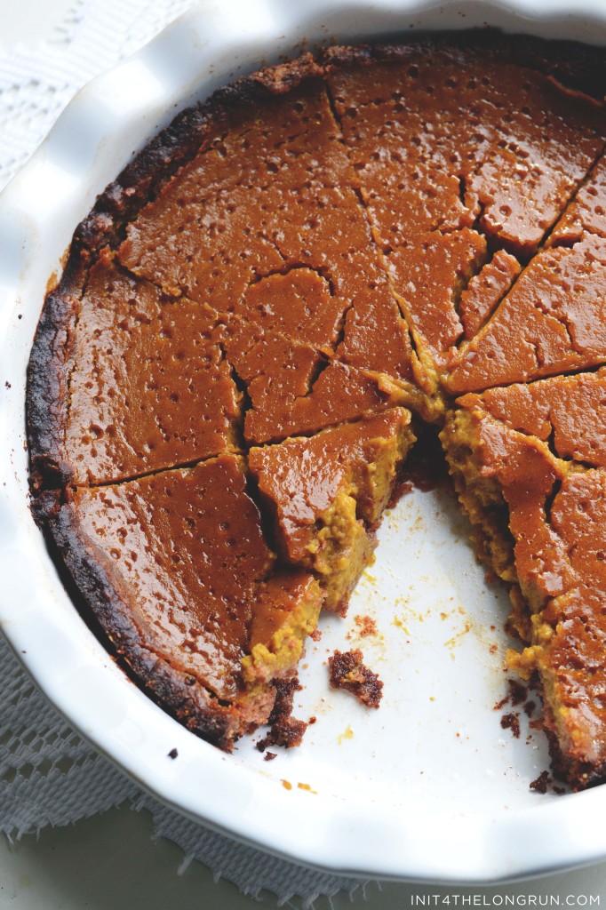 Dairy Free Pumpkin Pie