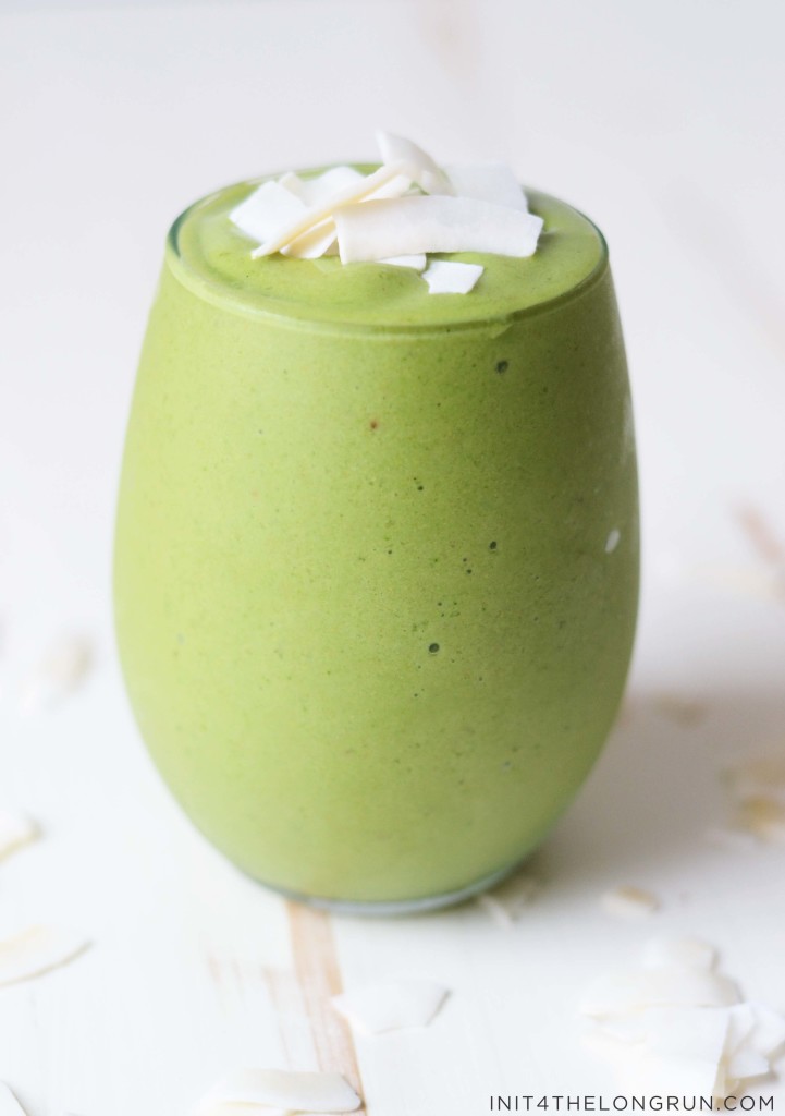 coconut mango green smoothie3