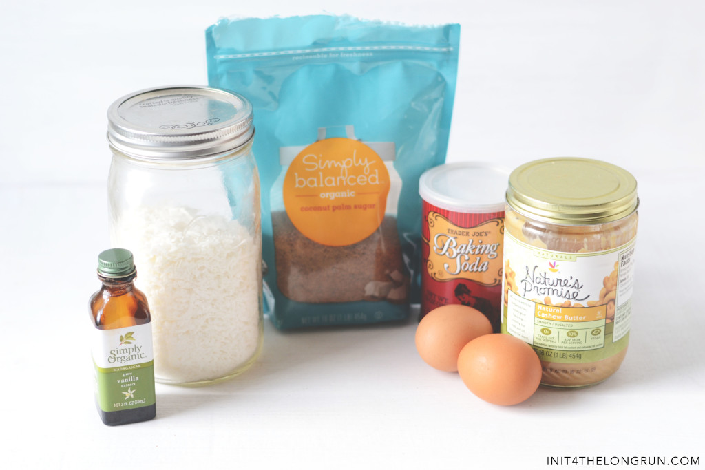 Coconut Cashew Butter Cookie