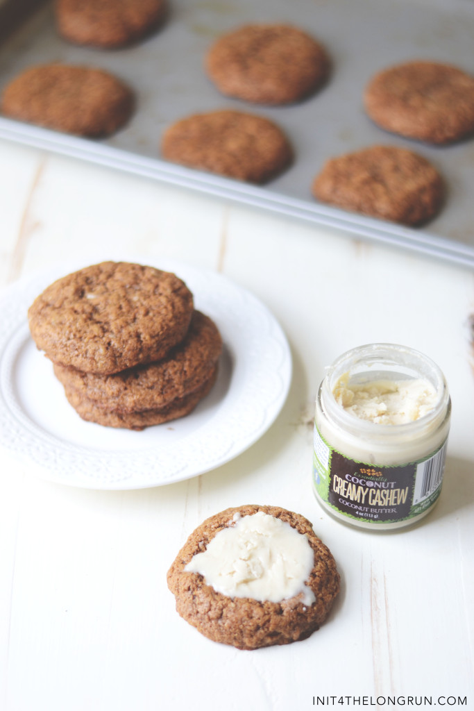 Coconut Cashew Butter Cookie