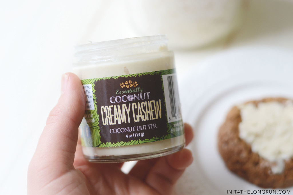 Coconut Cashew Butter Cookie