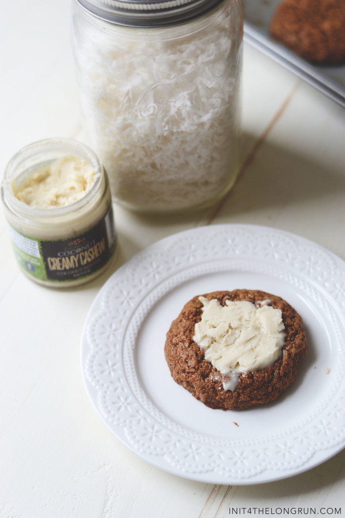 Coconut Cashew Butter Cookie