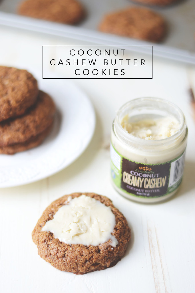 Coconut Cashew Butter Cookie