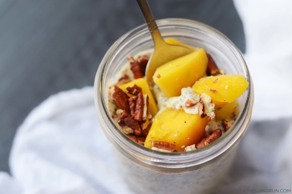 mango chia pudding