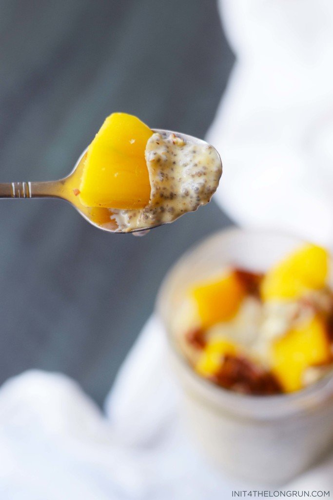 mango chia pudding