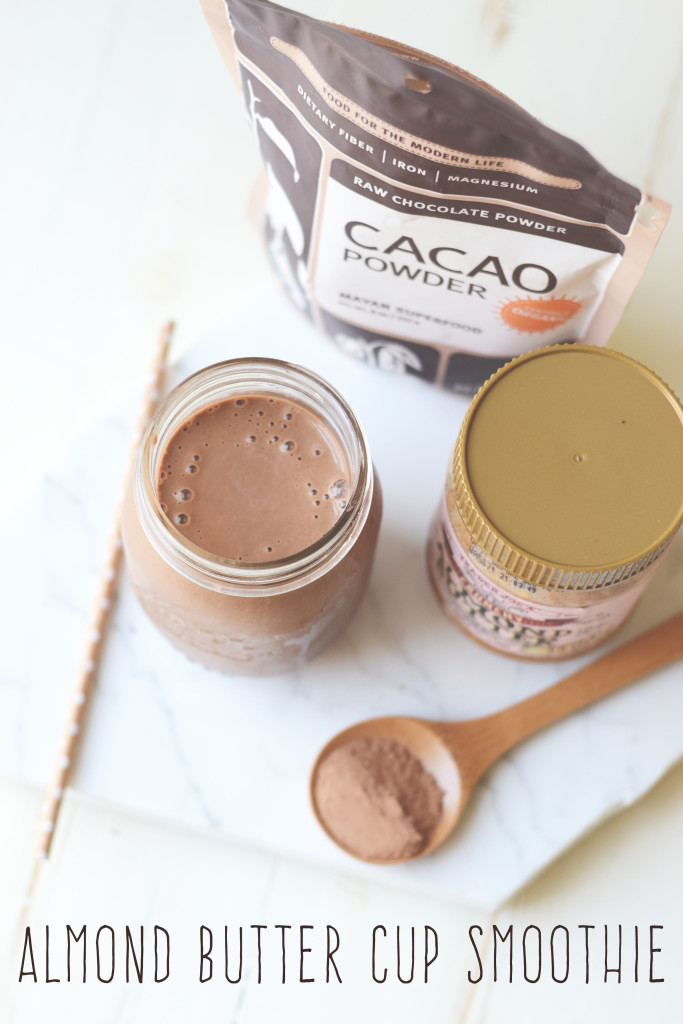 Almond Butter Cup Smoothie