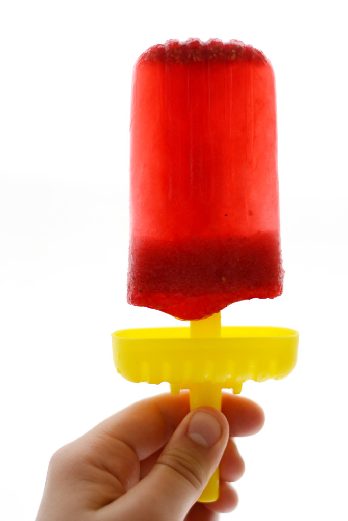 Raspberry Lemonade Popsicles