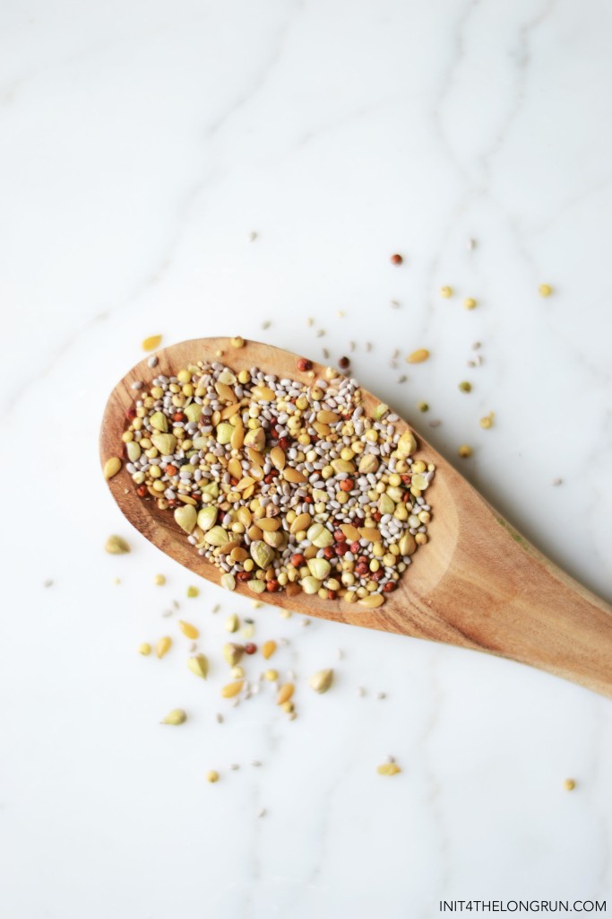 Extra Crunchy Super Seed Granola from init4thelongrun.com