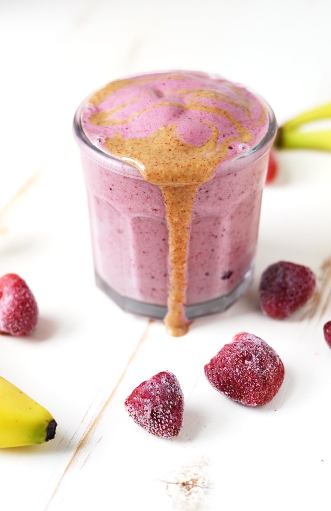 Almond Butter & Jelly Smoothie