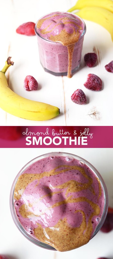 Almond Butter & Jelly Smoothie