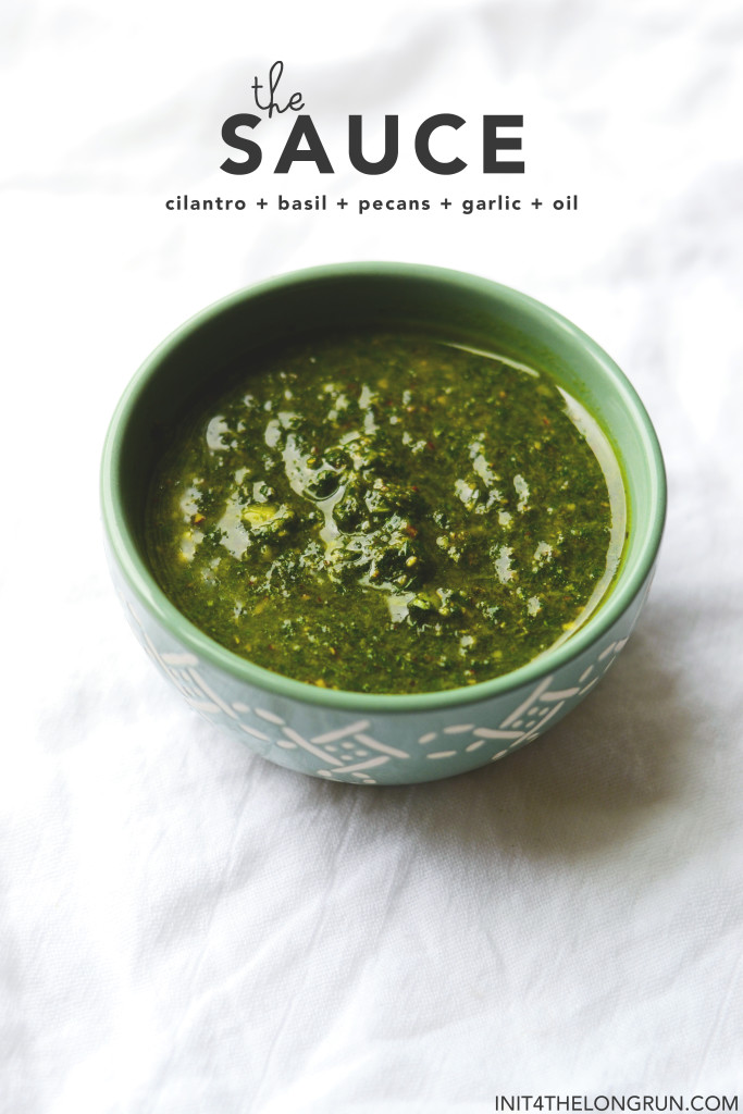 Chicken-less Tenders with Pesto Dipping Sauce