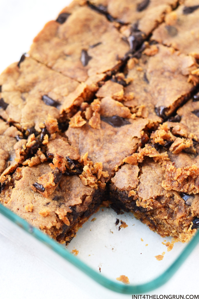 Healthy Almond Butter Blondies1