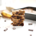 Chocolate Chip Banana Bread Blondie