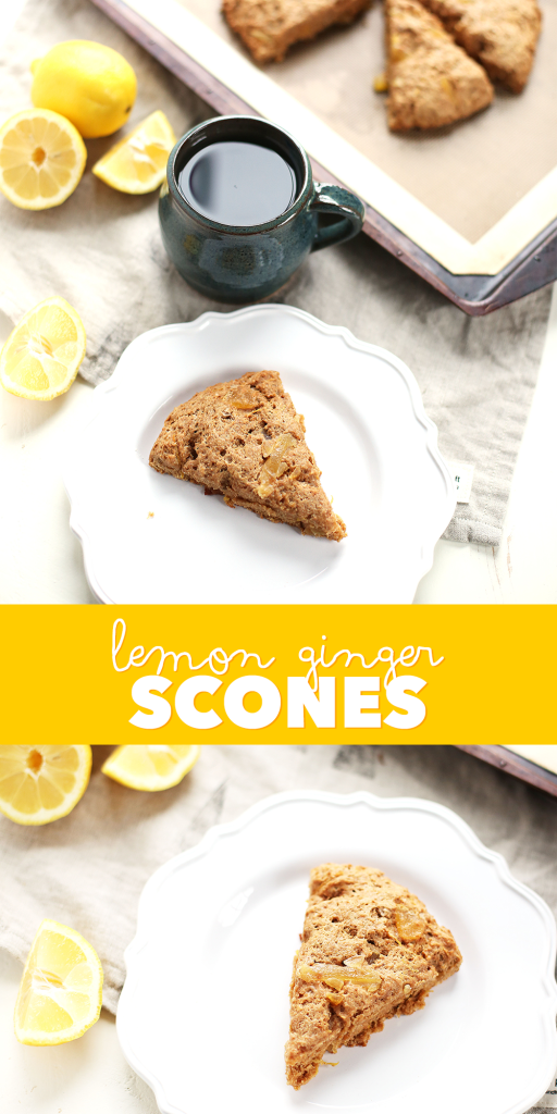 Lemon Ginger Scones