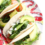 Smoked Salmon and Avocado Tacos