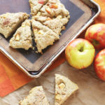 Cinnamon Honey Crisp Apple Scones
