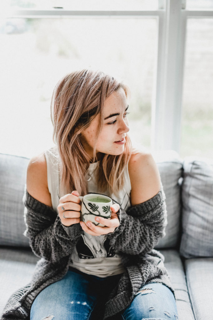 How to Create a Mindful Morning Ritual Plus a Coconut Matcha Latte Recipe